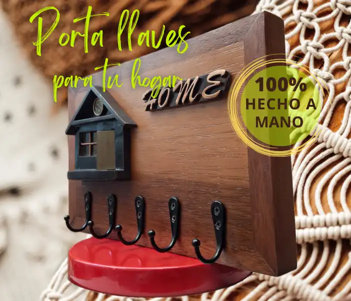 Porta llaves horizontal