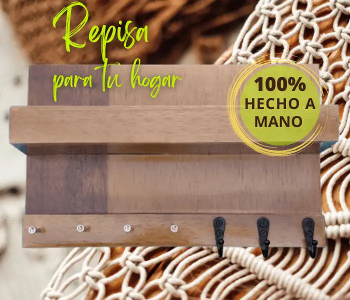 Porta llaves horizontal