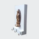 Porta llaves virgen blanca (1)