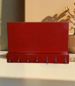 Porta llaves rojo