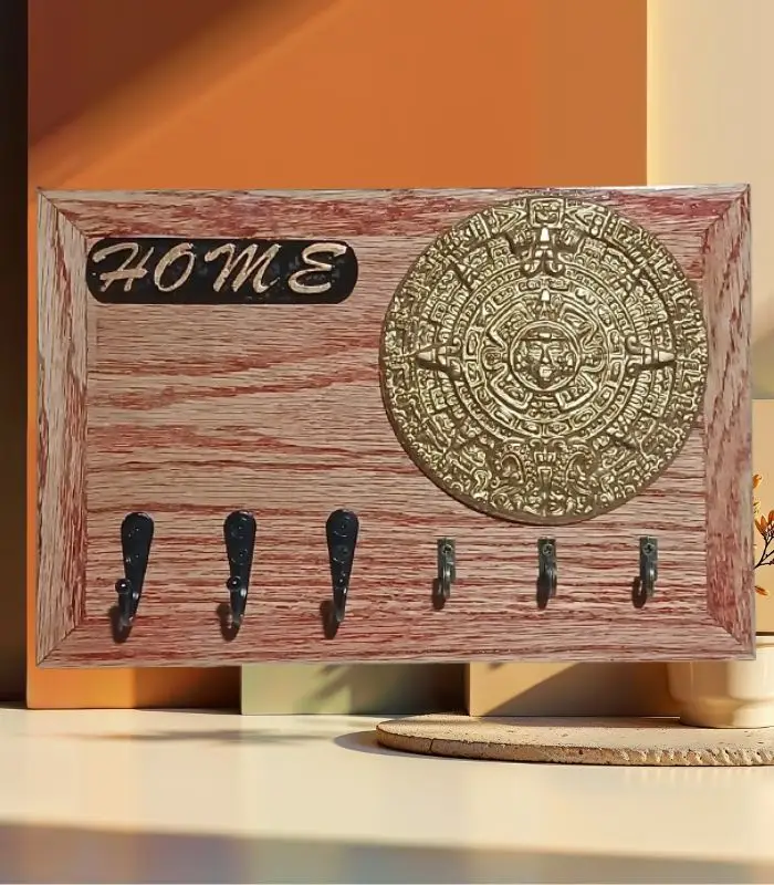 Calendario Azteca tinto