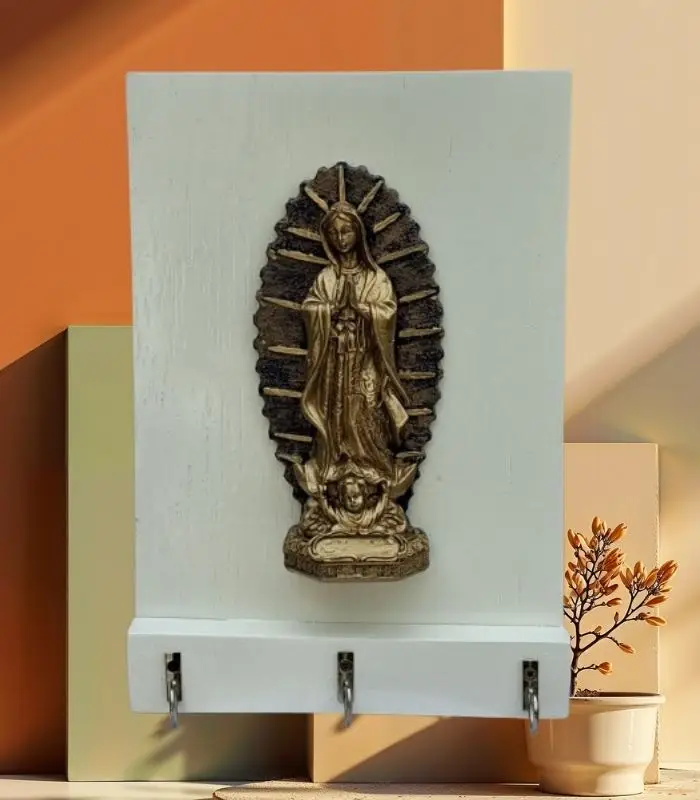 virgen de guadalupe Color blanco