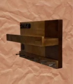 Repisa de madera para pared